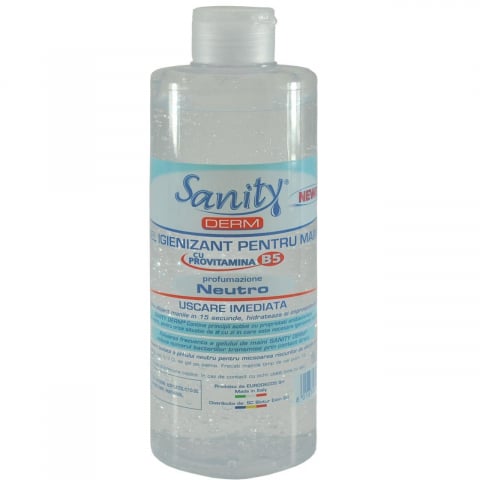 Dezinfectanti - GEL IGIENIZANT PENTRU MAINI SANITY 300ML/24IGSD300