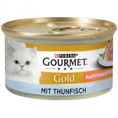 Pisici adulte - Gourmet bucatele cu Ton 85 g