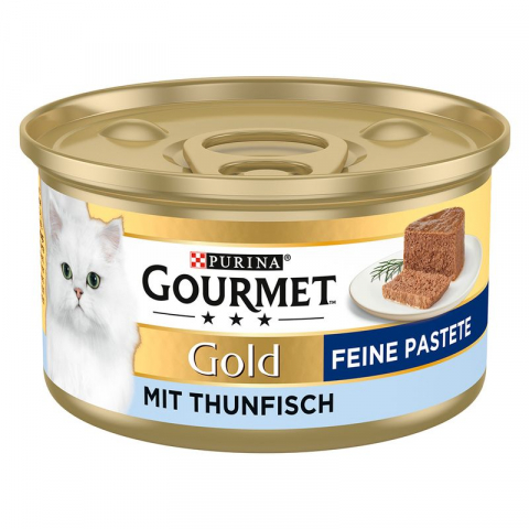 Pisici adulte - Gourmet pate cu Ton 85 g