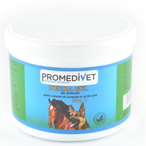 Gel antiinflamator - Gel antiinflamator animale, HERBA GEL 500 GR