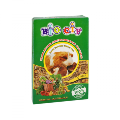 Rozatoare - HRANA COMPLETA BIOCIP PENTRU PORCUSORI DE GUINEEA 400G