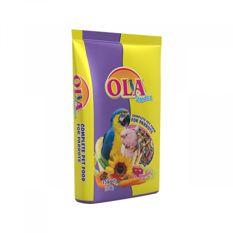 Hrana papagali mari - HRANA COMPLETA OLA PENTRU PAPAGALI MARI 15KG