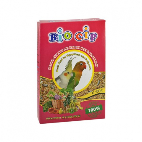 Hrana nimfe - Hrana completa pentru nimfe, Bio Cip, 400