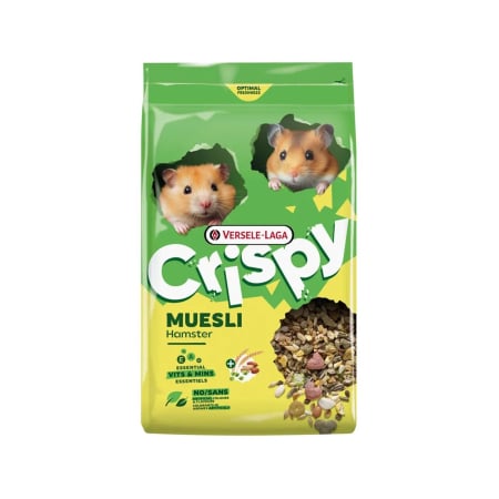 Hrană hamsteri - Hrană pentru hamsteri & rozătoare Crispy Muesli 0.75 KG