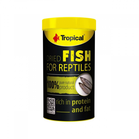Acvaristica - HRANA PENTRU REPTILE SI TESTOASE TROPICAL PESTI LIOFILIZATI 250ML/35G