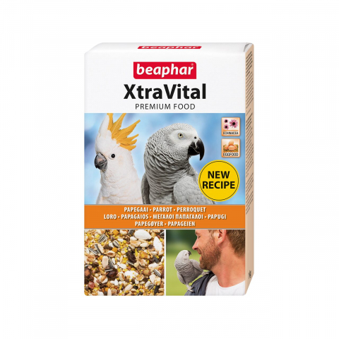 Hrana papagali mari - HRANA PREMIUM PENTRU PAPAGALI XTRA VITAL BEAPHAR 1KG