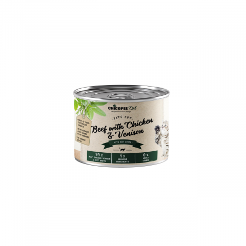 Pisici junior - HRANA UMEDA PENTRU PISICI SUPER PREMIUM CHICOPEE KITTEN VITA&amp;PUI&amp;VANAT PATE 195G