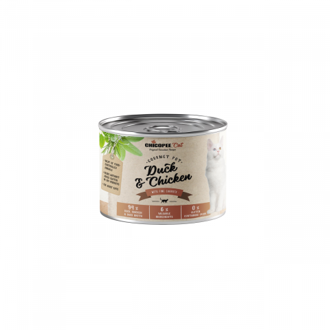 Hrana umeda pisici - HRANA UMEDA PENTRU PISICI SUPER PREMIUM CHICOPEE RATA&amp;PUI PATE 195G