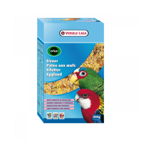 Hrana pasari exotice - HRANA USCATA DIN OUA PENTRU PAPAGALI SI NIMFE ORLUX VERSELE LAGA 800G /424135