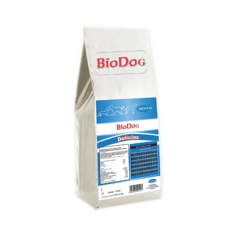 Caine adult - HRANA USCATA PENTRU CAINI BIODOG DELICIOS 20 KG