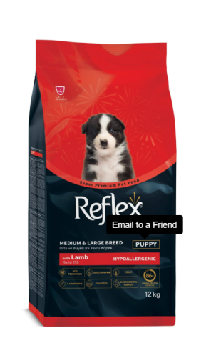 Caini - Hrana uscata pentru câini Reflex Junior Lamb&Rice – HYPOALLERGENIC 12KG