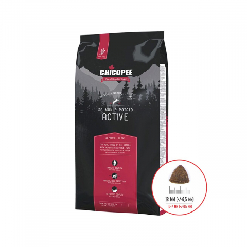 HRANA USCATA PENTRU CAINI SUPER PREMIUM CHICOPEE HNL ACTIVE SALMON&amp;POTATO 2KG
