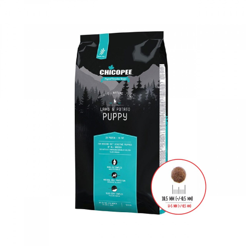 Caine junior - HRANA USCATA PENTRU CAINI SUPER PREMIUM CHICOPEE HNL PUPPY LAMB&amp;POTATO 12KG