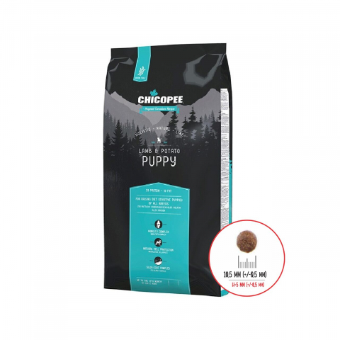 Caine junior - HRANA USCATA PENTRU CAINI SUPER PREMIUM CHICOPEE HNL PUPPY LAMB&amp;POTATO 2KG
