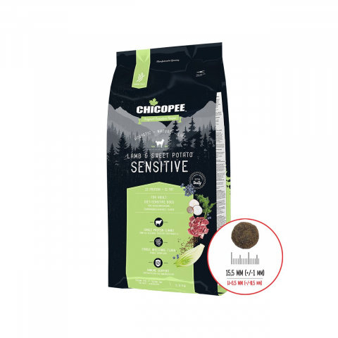 Caine adult - HRANA USCATA PENTRU CAINI SUPER PREMIUM CHICOPEE HNL SENSITIVE LAMB&SWEET POTATO 12KG