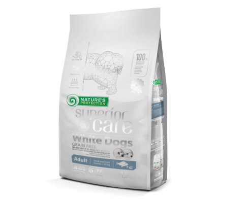 Câini - Hrana uscata pentru caini Superior Care White Dogs Fish Adult Small & Mini Breeds