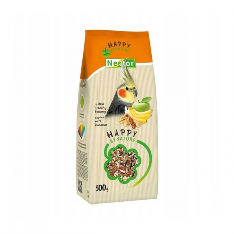Hrana nimfe - HRANA USCATA PENTRU NIMFE NESTOR HAPPY BY NATURE 500G