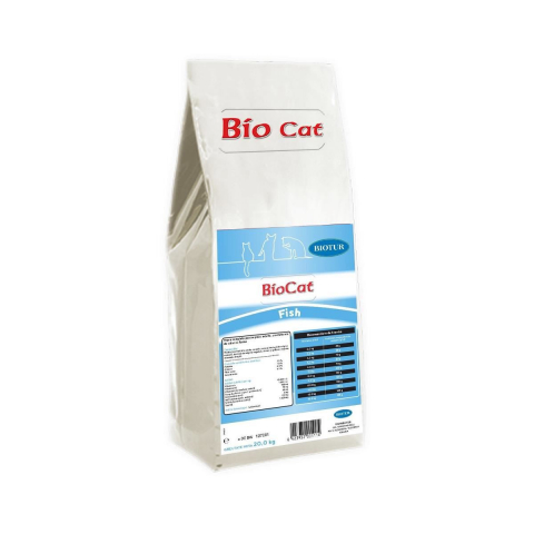 Hrana uscata pisici - HRANA USCATA PENTRU PISICI BIOCAT PESTE 20KG