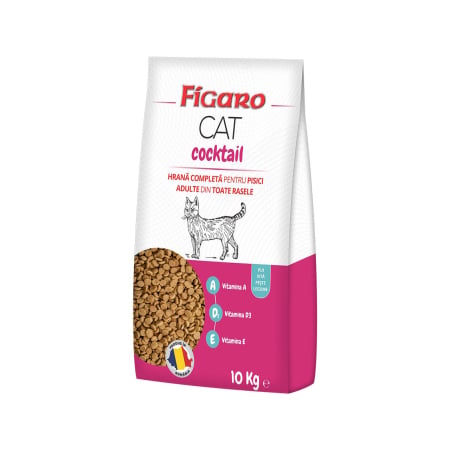 Hrana Uscata Pisici Adulte - Hrană uscată pisici, Figaro, 10kg