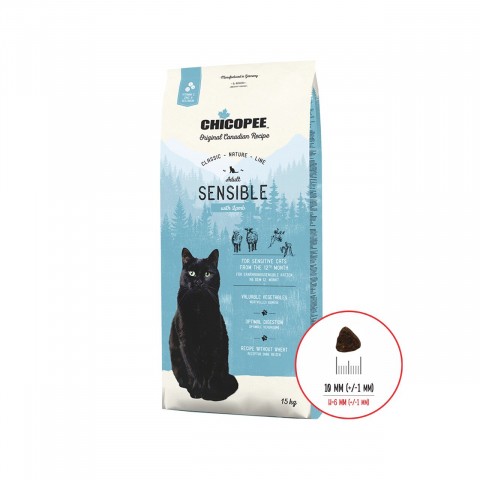 Pisici adulte - HRANA USCATA PENTRU PISICI SUPER PREMIUM CHICOPEE CNL ADULT SENSIBLE LAMB 15KG