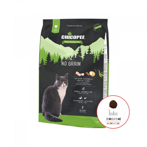 Hrana uscata pisici - HRANA USCATA PENTRU PISICI SUPER PREMIUM CHICOPEE HNL NO GRAIN 8KG