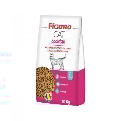 Hrana uscata pisici - HRANA USCATA PISICI ADULTE FIGARO 10KG