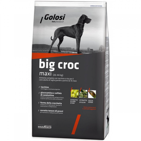 Caine adult - HRANA USCATA PREMIUM PENTRU CAINI GOLOSI DOG BIG CROC 12KG