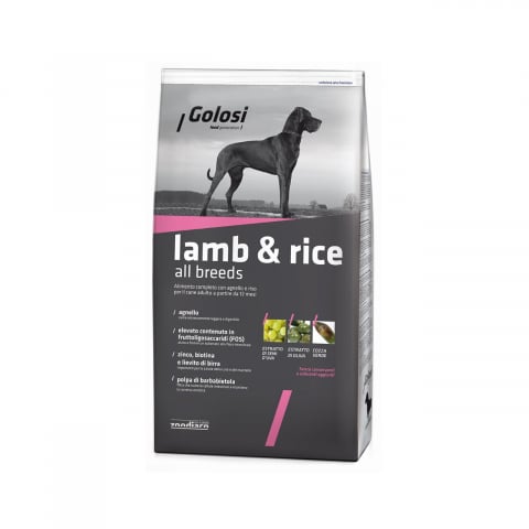Caine adult - HRANA USCATA PREMIUM PENTRU CAINI GOLOSI DOG LAMB&amp;RICE 3 KG