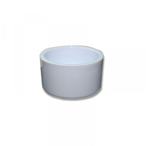 Accesorii custi rozatoare - HRANITOR ROTUND 7X3CM ALB