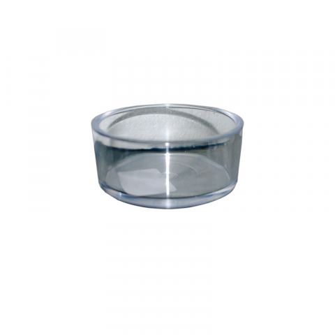 Accesorii custi rozatoare - HRANITOR ROTUND 7X3CM TRANSPARENT