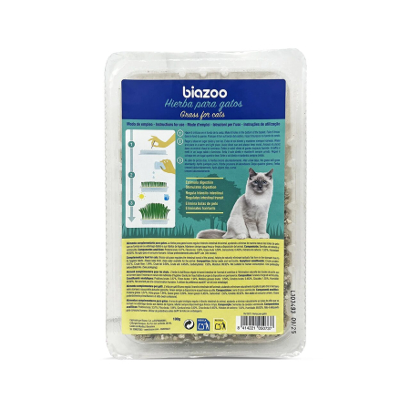 Farmacie veterinară - Iarba pisicii caserolă, 100g, Biozoo