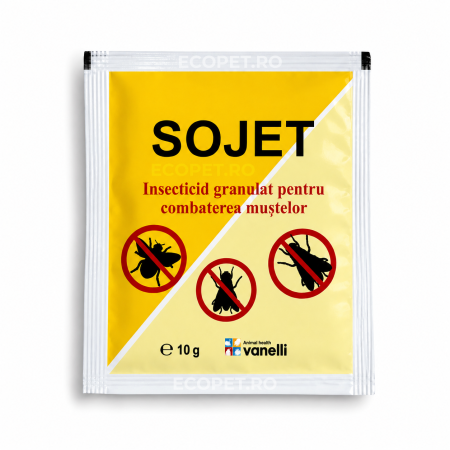 Insecticide pentru casă și fermă - Insecticid, fară miros, împotriva muștelor, Sojet 10 gr