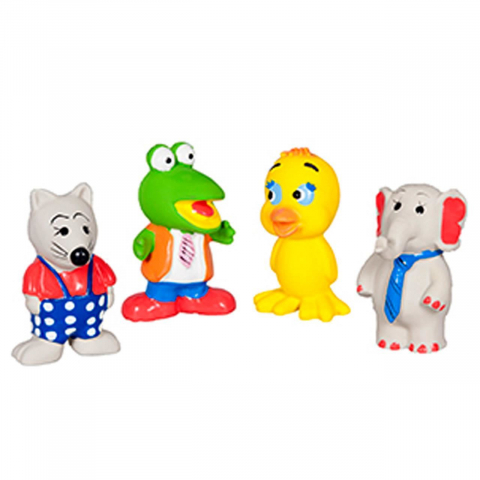 Jucarii caini - JUCARIE PENTRU CAINI LATEX FUNIMALS 6x5,5x9CM (60 BUC/CUTIE)/503887