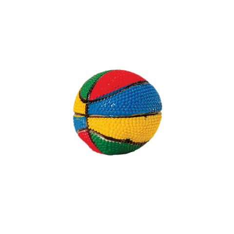 Jucarii caini - JUCARIE PENTRU CAINI MINGE BASCHET 7CM