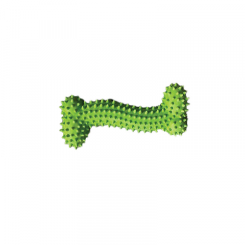 Accesorii caini - JUCARIE PENTRU CAINI OS CAUCIUC CU TEPI 12x3CM
