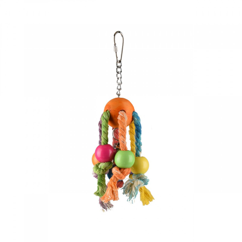 Jucarii pasari - JUCARIE PENTRU PASARI EXOTICE FLAMINGO CURCUBEU SPY 19CM