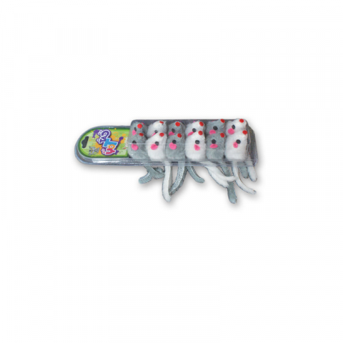 Jucarii pisici - JUCARIE PENTRU PISICI SET 80 SOARECI 5CM