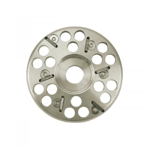 Instrumentar - KERBL DISC ABRAZIV PENTRU COPITE DIN ALUMINIU 120MM (CU 6 CUTITE )