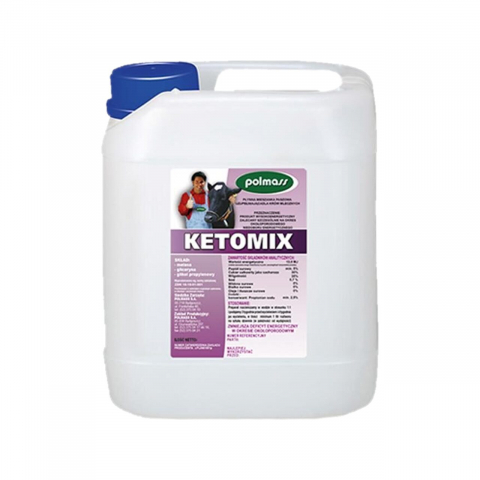 Suplimente - KETOMIX LIQUID 10L/13KG- ENERGIZANT DUPA FATARE VACI