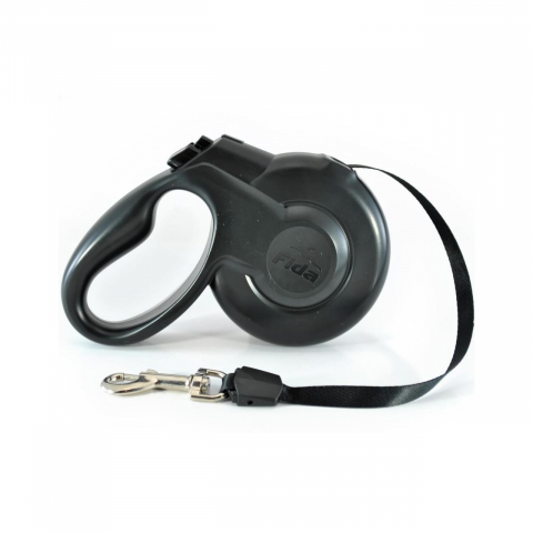 Zgarzi, lese, hamuri caini - LESA PENTRU CAINI FIDA STYLEASH BANDA XS BLACK, 12 KG/3M/