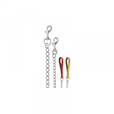 Zgarzi, lese, hamuri caini - LESA PENTRU CAINI LANT MANER PIELE 3MM X 100CM