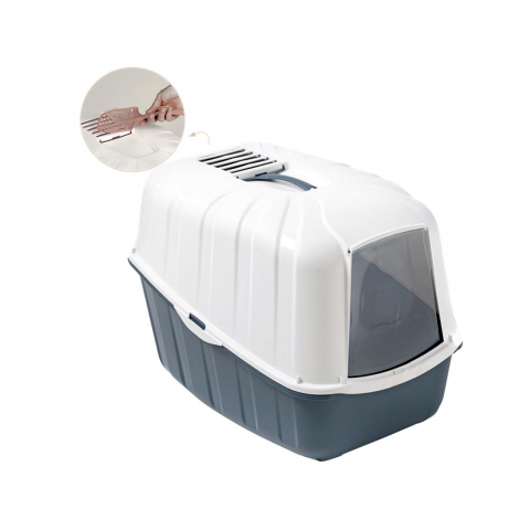 LITIERA PENTRU PISICI KMD BLUE 54x39x40(h)cm [1]