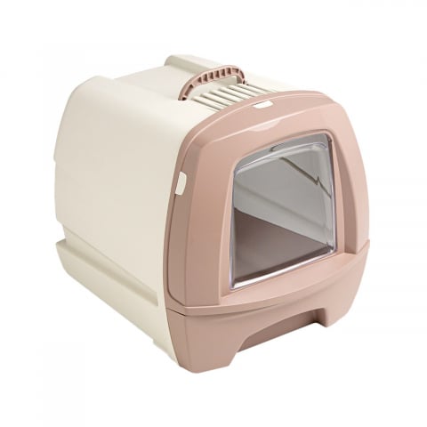 Litiere pisici - LITIERA PENTRU PISICI MPS RETRO 80&#039;S MARSALA 50x40x42(h)cm