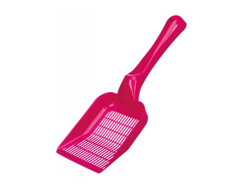 Litiere pisici - Lopatica rosie pentru litiera 26,5 CM X 10 CM
