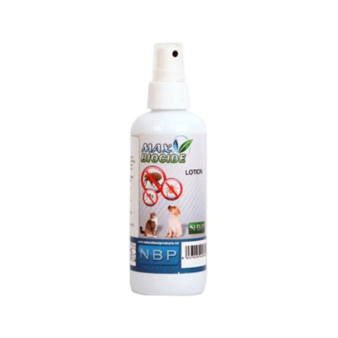 Caini - LOTIUNE ANTIPARAZITARA (PURICI, CAPUSE) CU GERANIOL MAX BIOCIDE, PENTRU CAINI, 200 ML