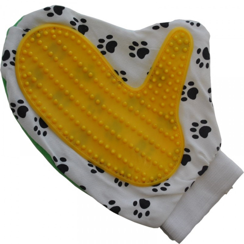 Perii si piepteni caini - MANUSA PERIE IMPRIMEU LABUTE PENTRU CAINI 24x8CM