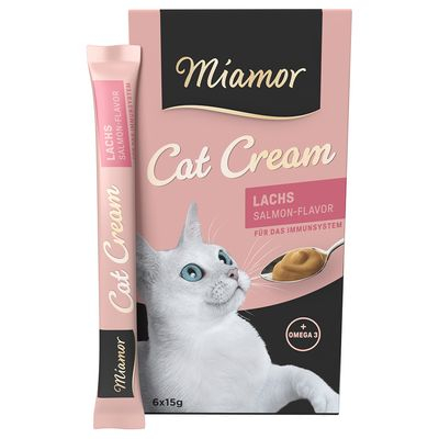 Promotii pisici - Miamor Cat Snack Cremă cu somon