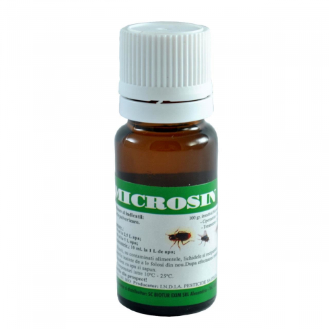 Insecticide - Insecticid MICROSIN 10ML, spatii inchise si deschise