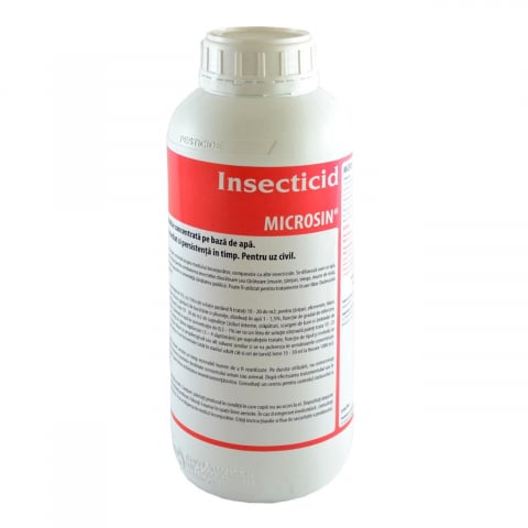 Insecticide - Insecticid MICROSIN 1L, spatii inchise si deschise