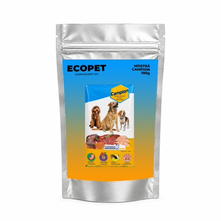 Hrana Uscata Caine Adult - Mostră 100g hrană uscată pentru câini adulți Campion